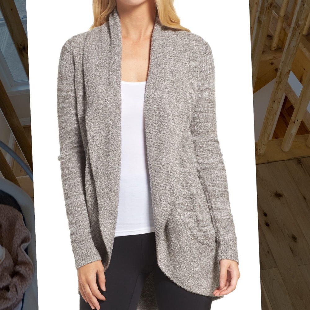 BNWOT Barefoot dreams- Cozy chic Lite cardigan
